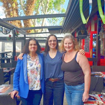 Christine Langlais, Rita Cuzzupi, Hélène Vallet