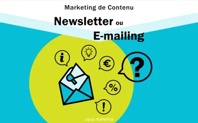 Les 3 différences entre une newsletter et un e‑mailing