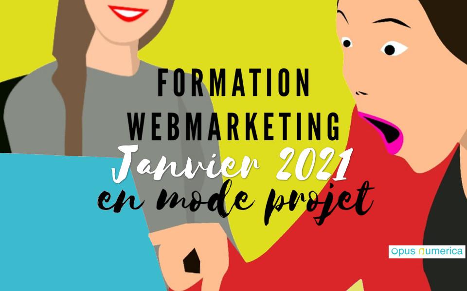 Formation Webmarketing en mode projet